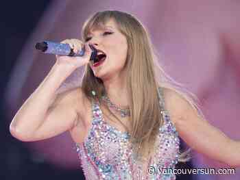 Taylor Swift was B.C.'s most-streamed artist on Spotify in 2024. Here's who else made the list