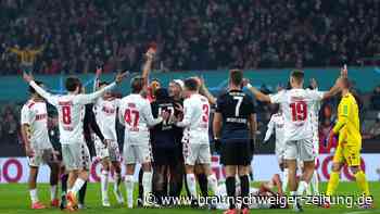 Live! Pokal-Wahnsinn in Köln, Leipzig empfängt Frankfurt