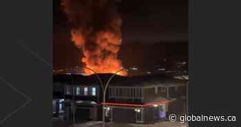 Investigation underway after Cochrane, Alta. blaze destroys 2 homes