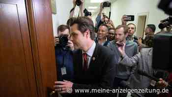 Skandale um Trump-Kumpel Gaetz: Demokraten wollen Veröffentlichung von Ethikbericht erzwingen