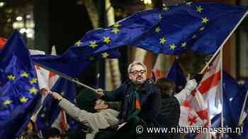 Video. Georgische oppositieleider gearresteerd tijdens politie-inval