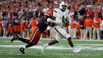 Miami's fate in hands of CFP committee. Ward says the Hurricanes deserve a shot