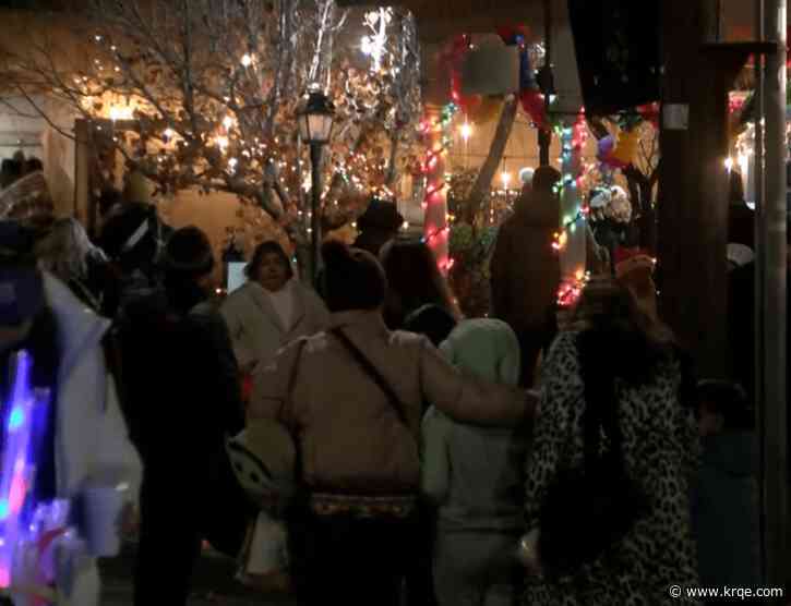 Albuquerque Old Town Holiday Stroll happening Friday
