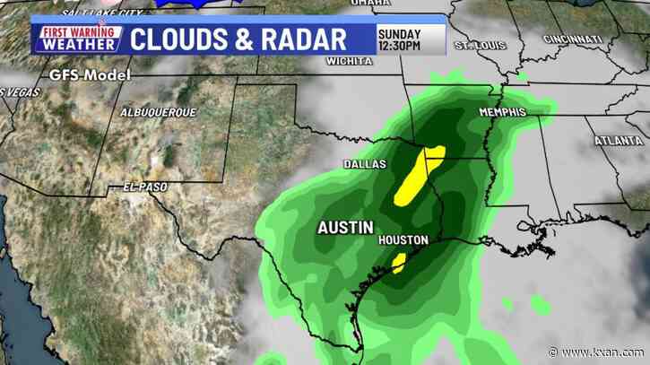 Drizzle drying up before cold rain returns
