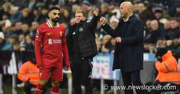 Arne Slot ziet zegereeks Liverpool eindigen door keepersfout in slotfase, Pep Guardiola kan wel weer juichen