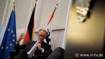 CDU-Chef hält Grundsatzrede: Merz über Russland: "Stärke schreckt Aggression ab"