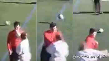 Nach Jugendspiel: Erboste Mutter knöpft sich plötzlich Schiedsrichter vor und wird handgreiflich