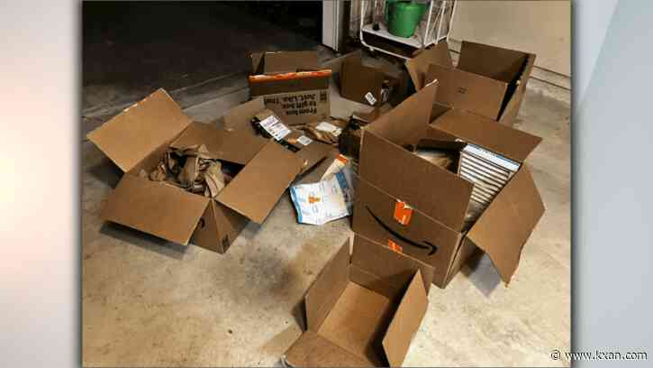 West Austin homeowner finds empty, dumped Amazon boxes behind home
