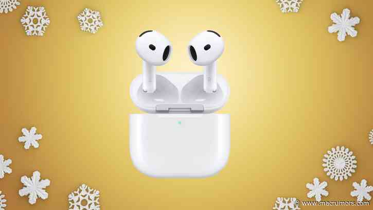 AirPods 4 Available for Record Low Black Friday Price of $164.99