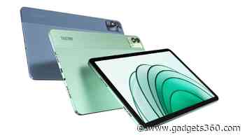 Tecno Megapad 11 With MediaTek Helio G99, 8,000mAh Battery Launched: See Specifications