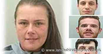 Female burglar among four of East Lancashire's most wanted this week