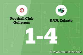 KVV Zelzate zet ongeslagen reeks voort met 1-4 tegen FC Gullegem