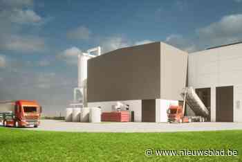 Aquafin bouwt slibdroger langs de Rijksweg