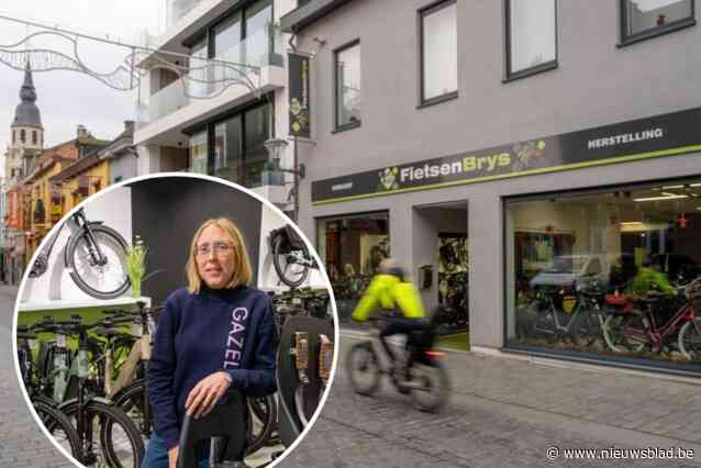 Na geruchten dat Fietsen Brys zou stoppen: Ilse Spiessens wordt alleen zaakvoerder van bekende fietswinkel