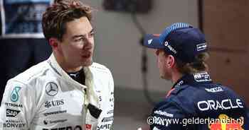 George Russell is klaar met ‘pestende’ Max Verstappen: ‘Hij zei dat hij mijn f***ing hoofd tegen de muur zou duwen’