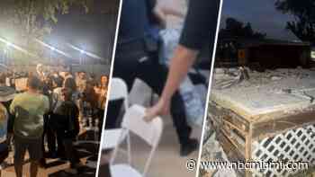 Video shows police takedown of woman, 61, at protest over mobile home park demolition