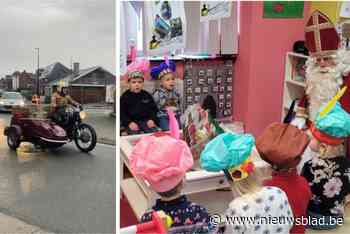 Zie ginds komt de Sint met ... de sidecar