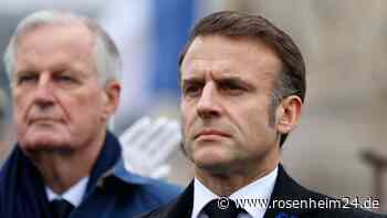 Frankreichs Premier reicht Rücktritt ein - Druck auf Macron