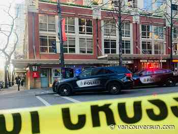 One person stabbed, another person injured, suspect shot by police in downtown Vancouver attack