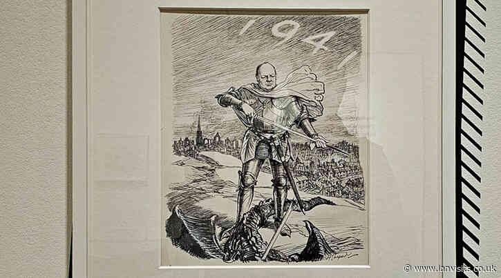 New IWM exhibition looks at how Winston Churchill was depicted in cartoons