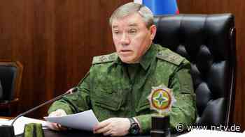 Gerassimow informiert Brown: Russischer Generalstabschef ruft US-Kollegen an