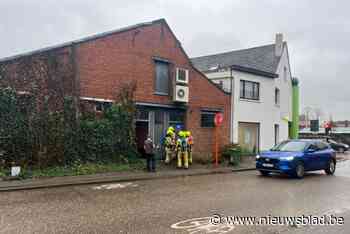 Gaslek in pand naast bankkantoor