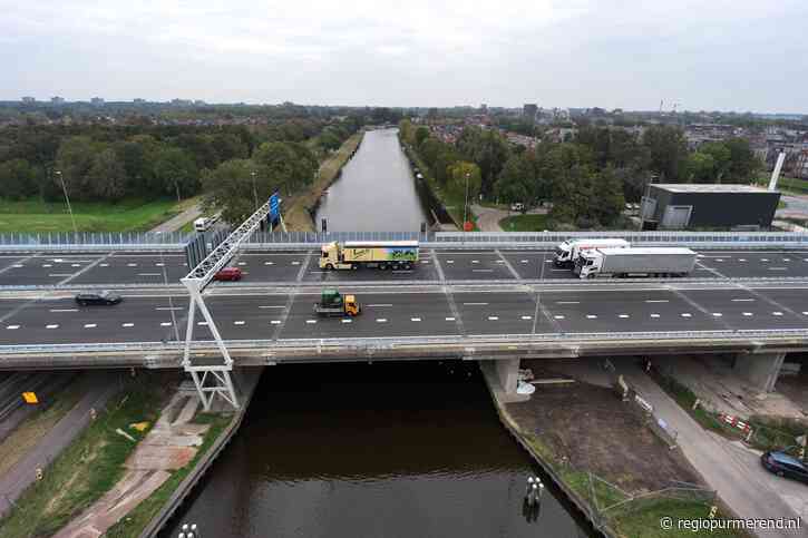 Afrondende werkzaamheden aan brug A7, tijdelijke afsluitingen en omleidingen