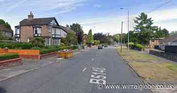 Woman rushed to hospital after car flips on side during Wirral crash