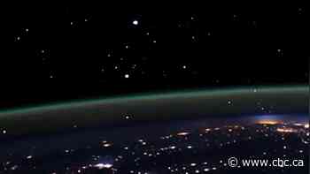 #TheMoment an astronaut captured 'cosmic fireflies' on video