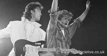 Wham! were in red-hot form at Whitley Bay Ice Rink when they performed 40 years ago 