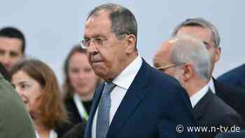 USA: "Desinformations-Tsunami": Lawrow warnt Westen vor Gefahr eines "heißen Kriegs"