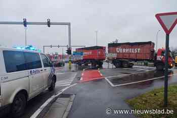 Defecte vrachtwagen veroorzaakt verkeershinder