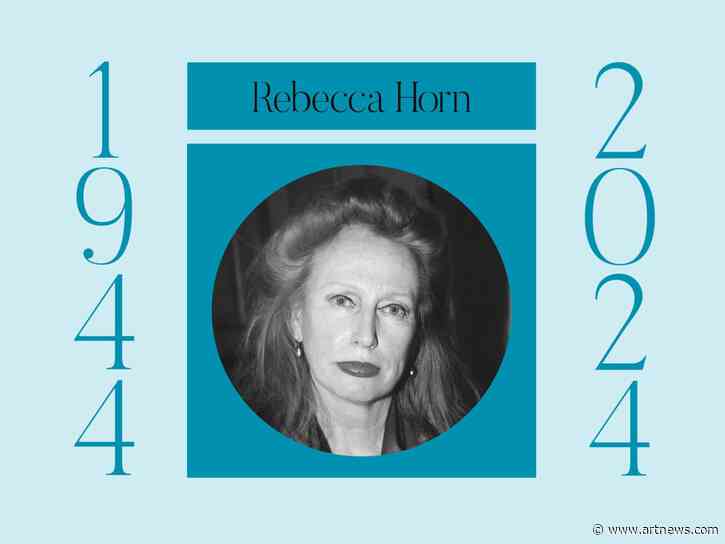 Remembering the Alchemical Sculptor and Performance Artist Rebecca Horn