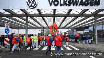 Volkswagen: Gewerkschaft kündigt erneute Warnstreiks bei VW an