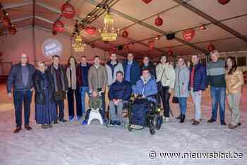 Waregem Wintert en ijspiste feestelijk geopend