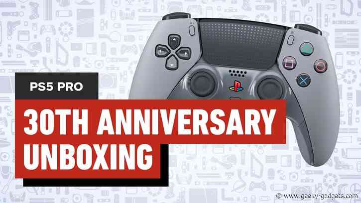 PlayStation 5 Pro 30th Anniversary Edition: Unboxing and Overview