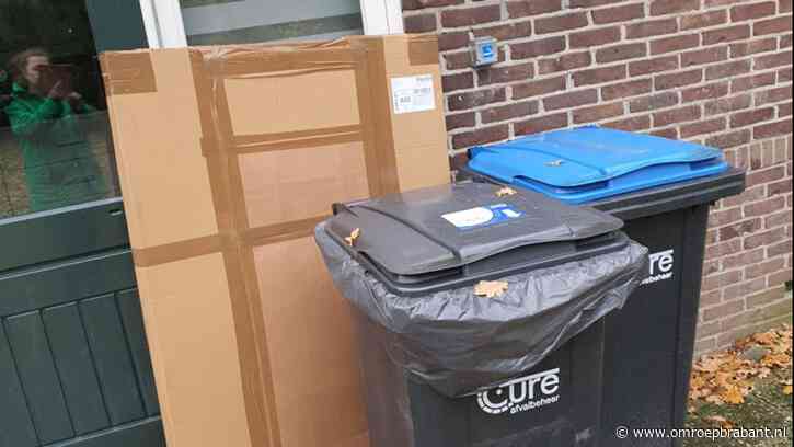 Bezorgers laten pakketjes op hele bijzondere plekken achter