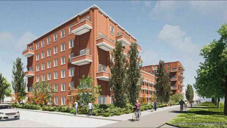 Almere - Gaan winkelwagentjes de bouw van 121 appartementen in Almere Buiten vertragen?