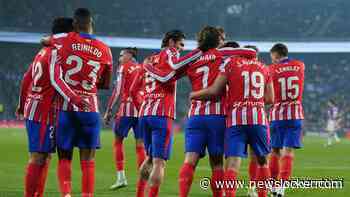 Atlético Madrid voorkomt in slotfase blamage in bekertoernooi