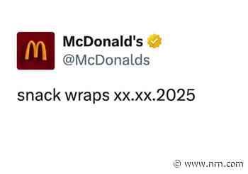 McDonald’s confirms the return of its Snack Wrap in 2025