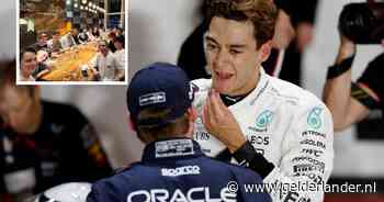 Max Verstappen en George Russell samen aanwezig bij diner, Lando Norris grapt: ‘Zo ver mogelijk bij elkaar vandaan’