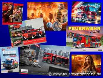 Feuerwehr-Kalender 2025: mit Blaulicht ins neue Jahr