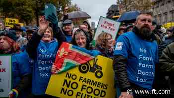 UK’s largest estates pay an average of £9mn in inheritance tax