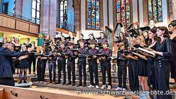 Benefizkonzert fürs Hospiz: In Nagolds  Stadtkirche singen   sie  für eine   gute   Sache