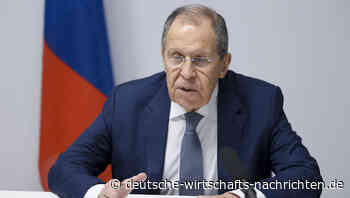 Ukraine-Krieg: Russischer Außenminister Lawrow eskaliert Rhetorik