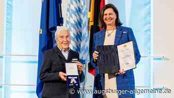 Vroni Döring aus Landsberg erhält den Bayerischen Verfassungsorden