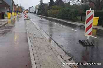 Werken Sint-Amandsesteenweg vlotten: “Maandag zou nieuw stuk volledig toegankelijk moeten zijn”