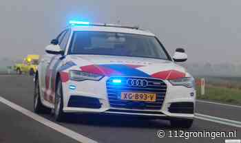 File op A7 tussen Westpoort en Leek na ongeval