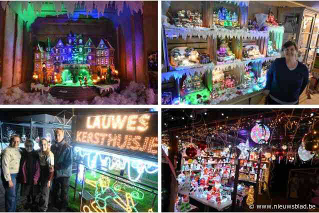 Maar liefst 95.000 kerstlichtjes bij Johan (70) en ruim 100 (verlichte) beelden bij dochter Belinda (45): “Van sommige dingen weet ik zelf niet meer waar ik ze haalde”