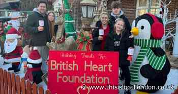Dagenham dad's heart attack sparks family's Christmas lights extravaganza